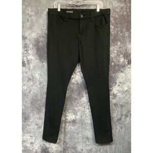 Kut From The Cloth Size 14 Black Jennifer Stretch Ultra Skinny Knit Pants